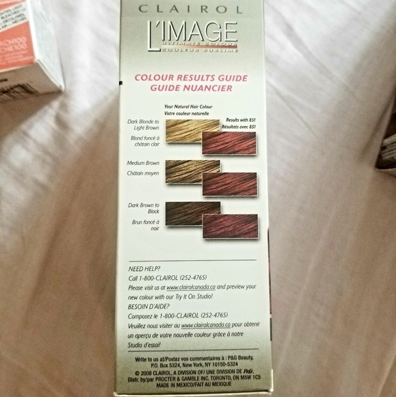 BOGO50 - Clairol L'image Burgundy 851 - Picture 3 of 3
